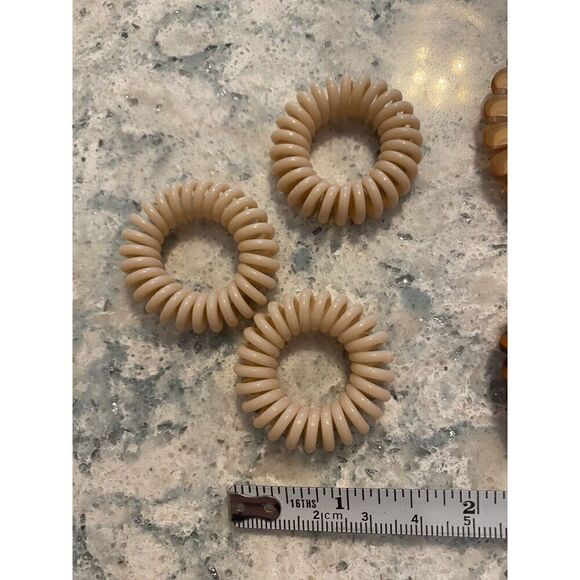 Target 10 Scrunci Plastic Multi Sizes Hair Pony Tail Holder - Picture 6 of 8